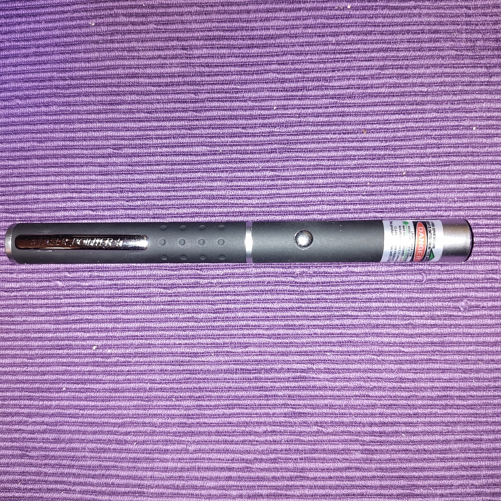 Black and Silver Laser Pointer